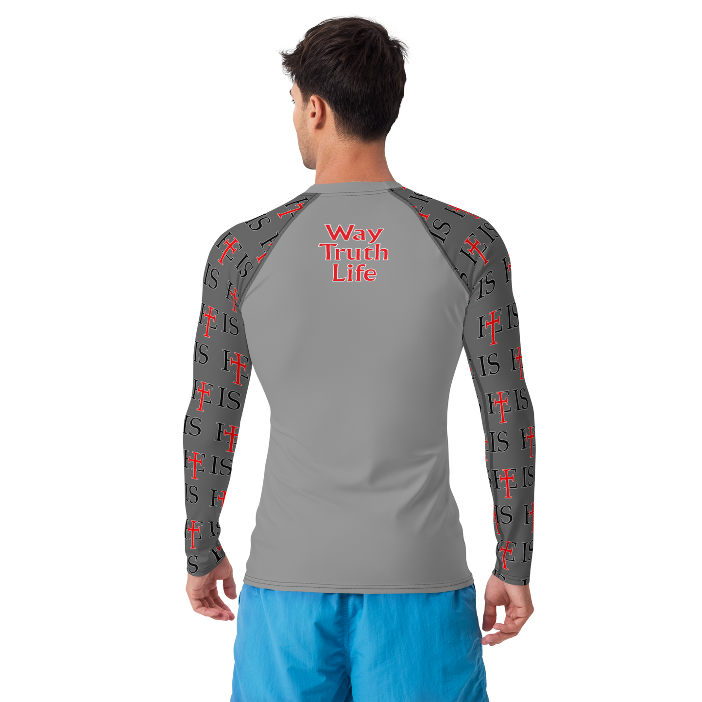 John 14:6 - Men's Rash Guard