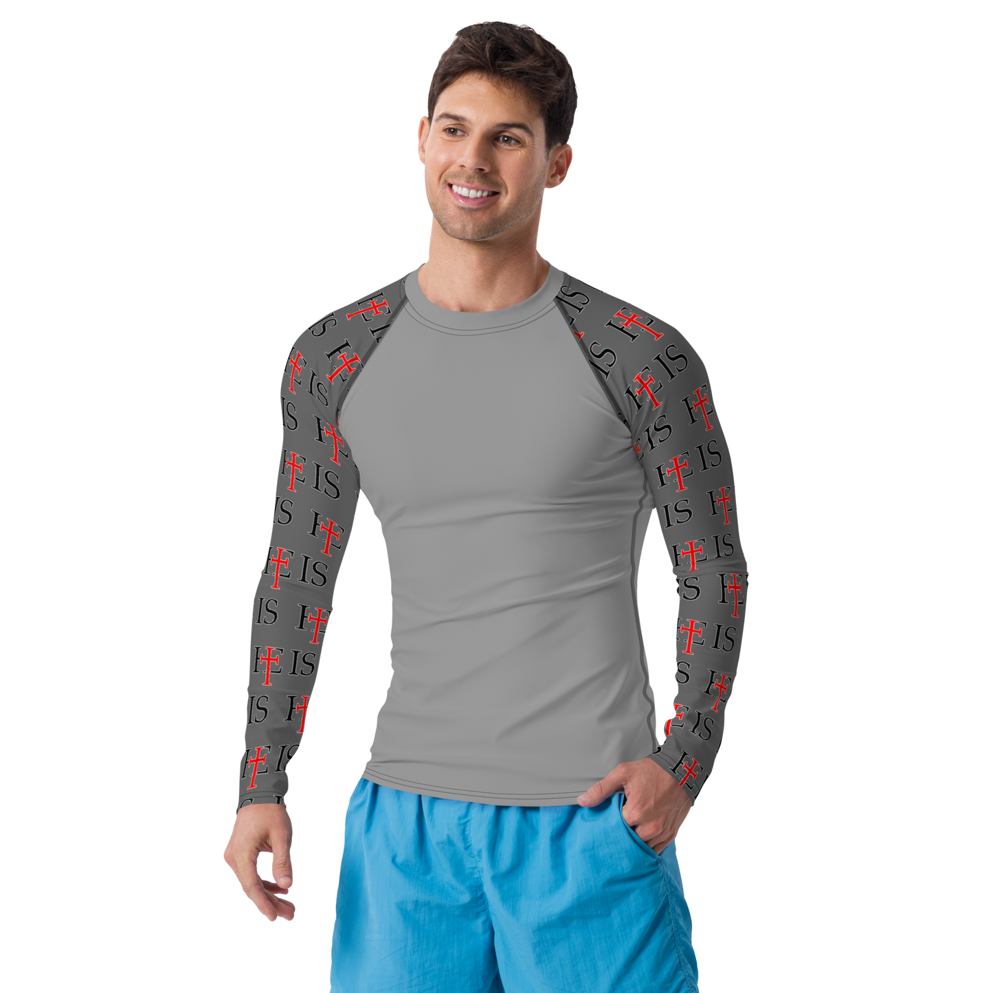 John 14:6 - Men's Rash Guard