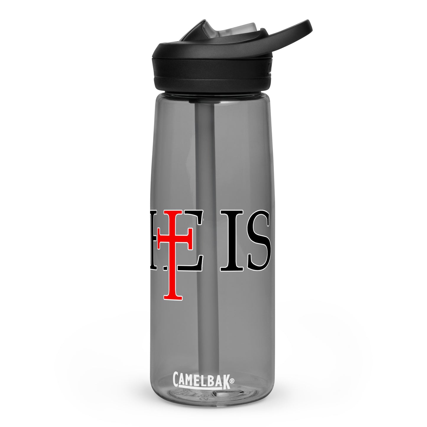 HE IS - Sports Water Bottle