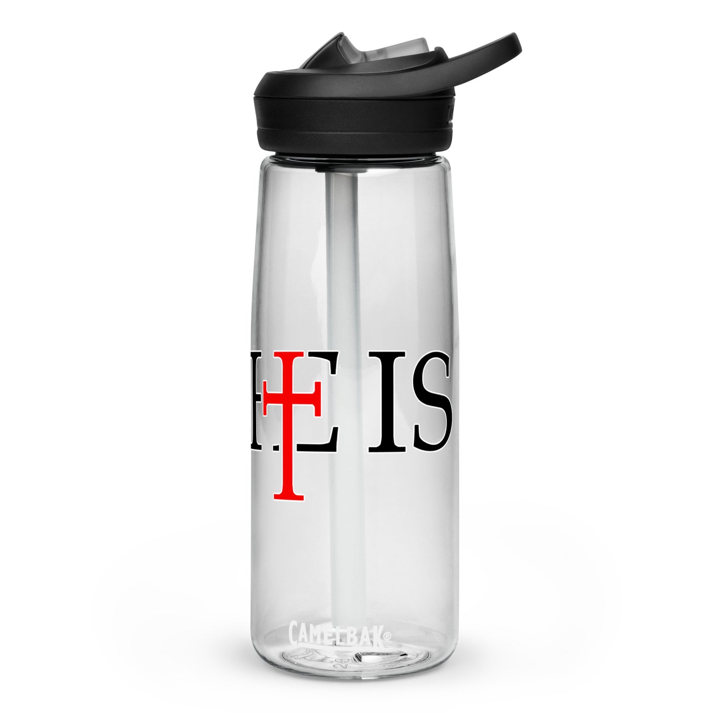 HE IS - Sports Water Bottle