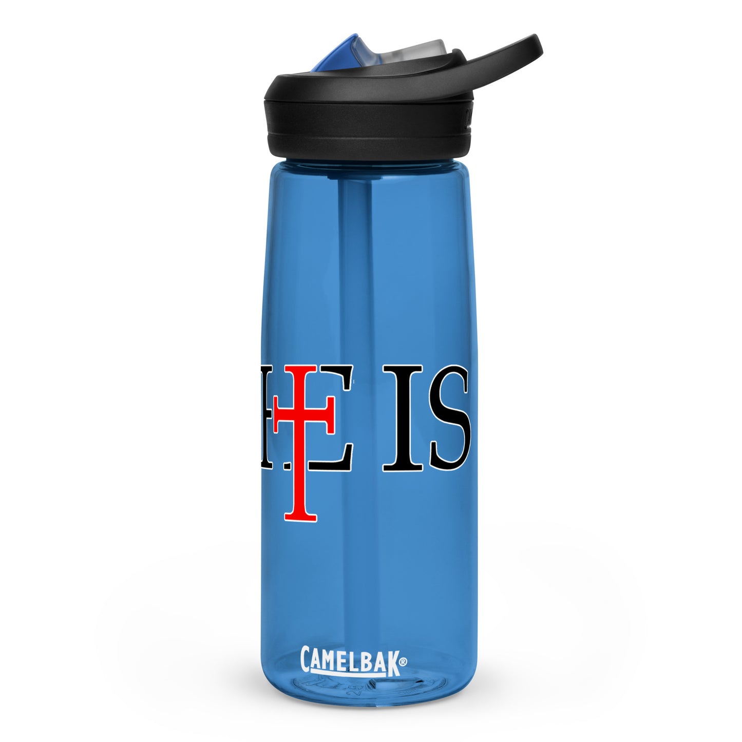 HE IS - Sports Water Bottle
