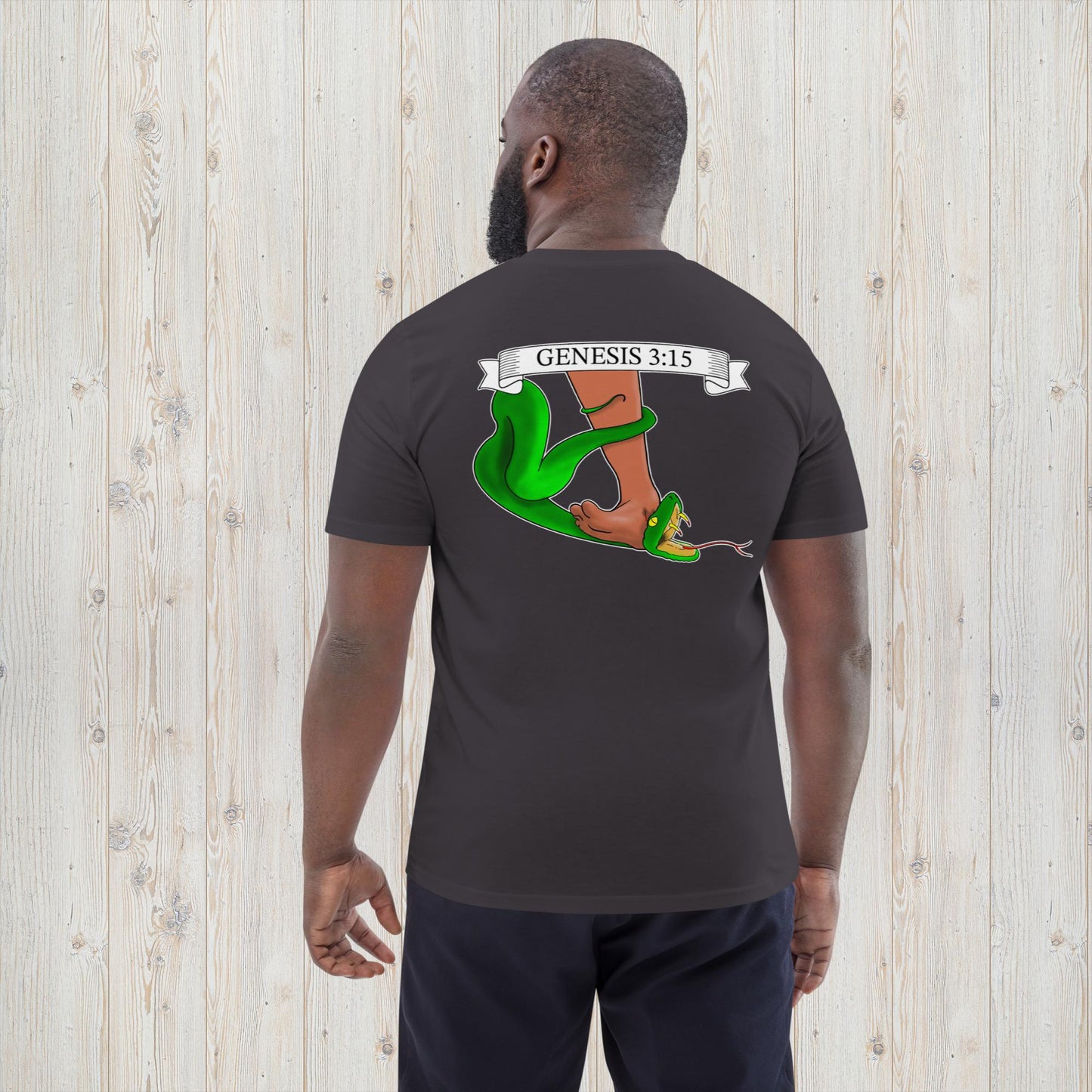 Genesis 3:15 - Unisex Organic Cotton T-shirt