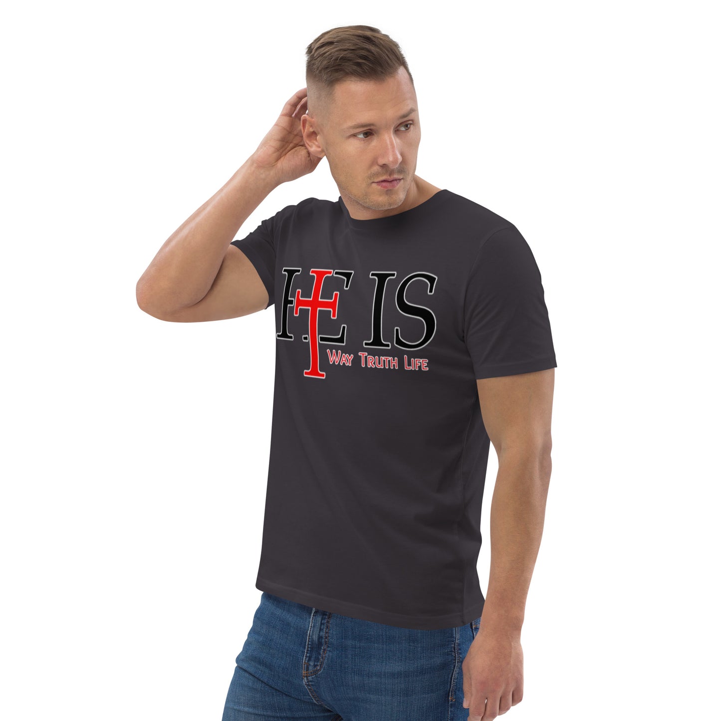 Way Truth Life - John 14:6 - Unisex Organic Cotton T-shirt