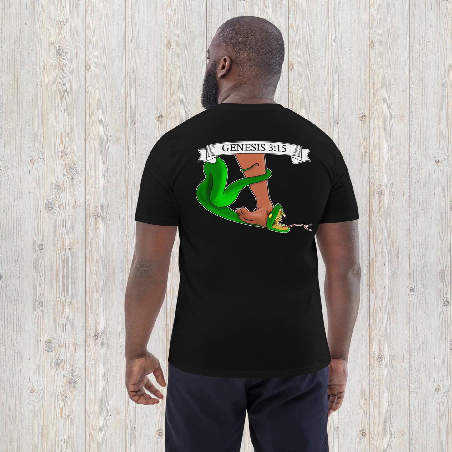 Genesis 3:15 - Unisex Organic Cotton T-shirt