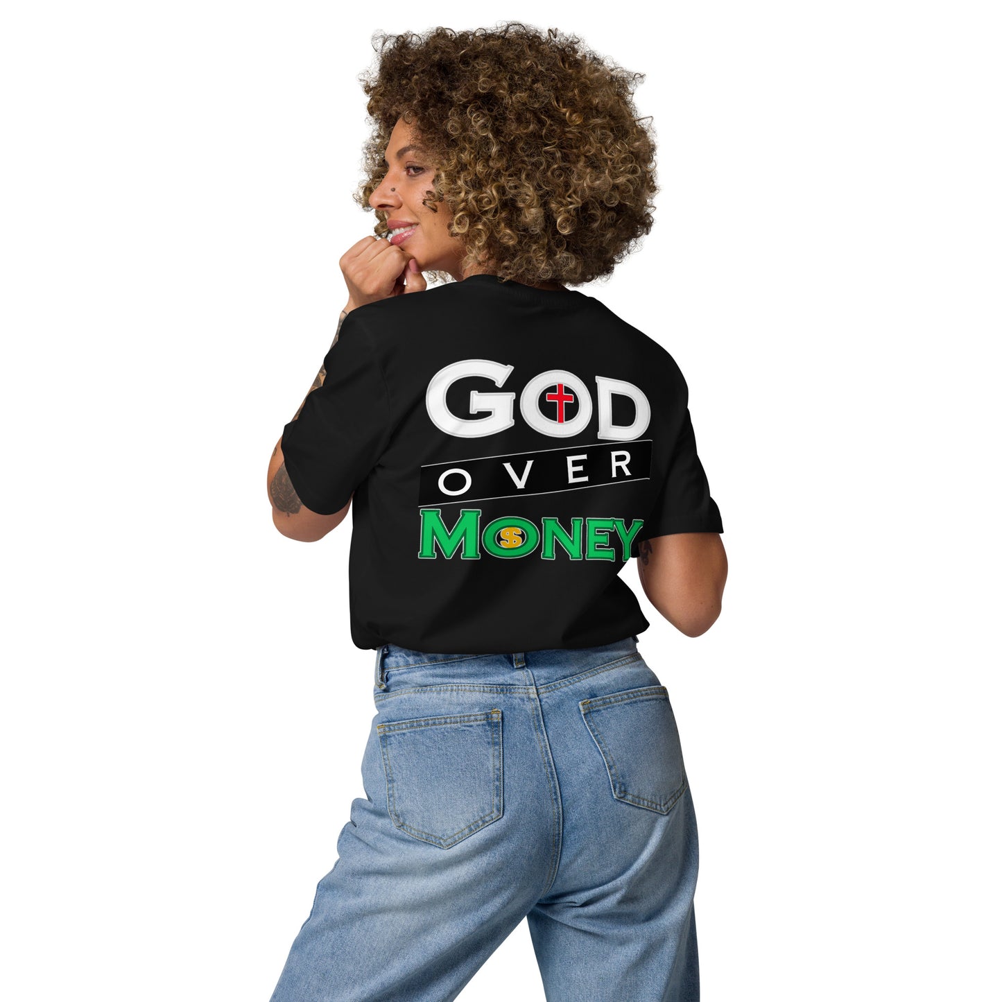 Luke 16:13 - Unisex Organic Cotton T-shirt