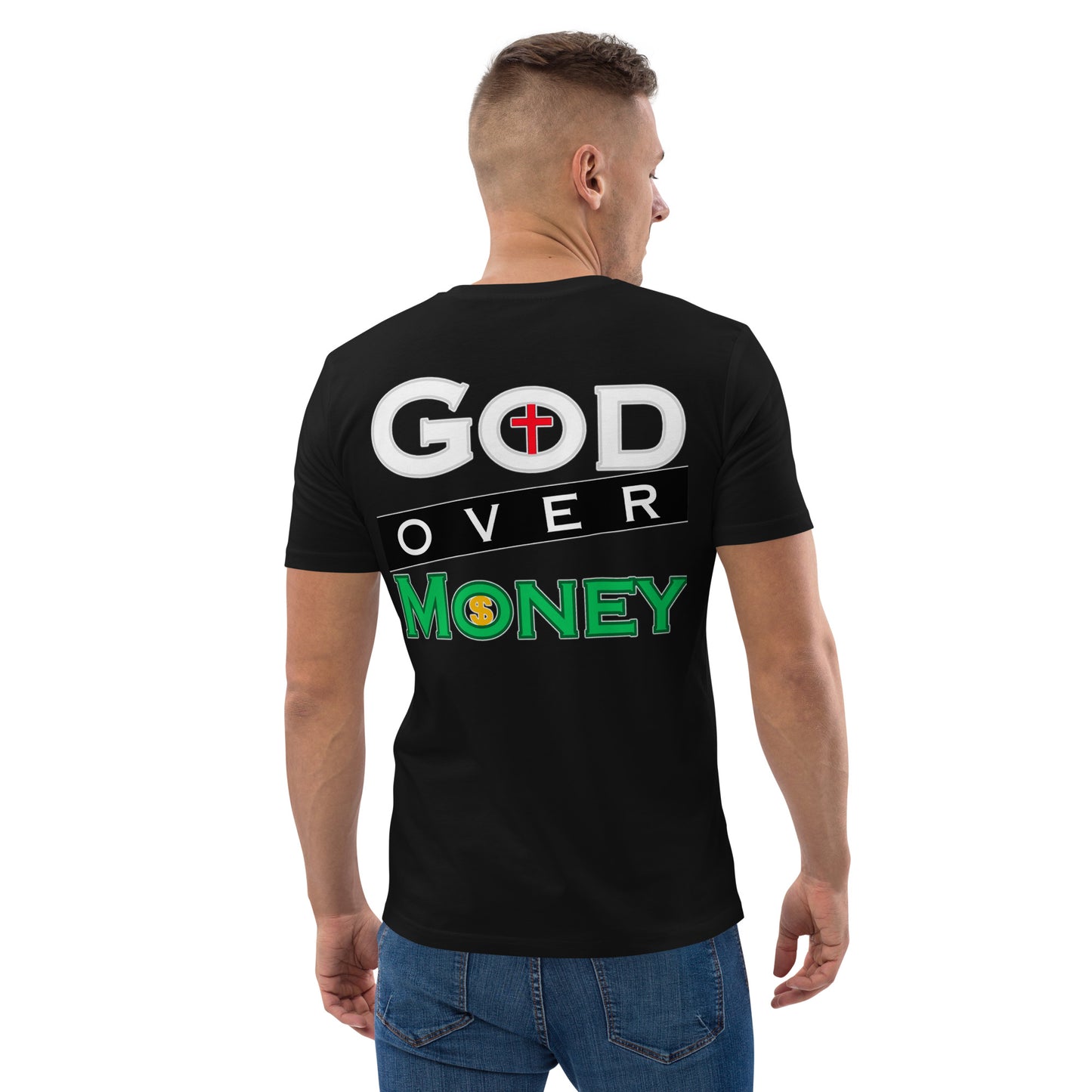 Luke 16:13 - Unisex Organic Cotton T-shirt