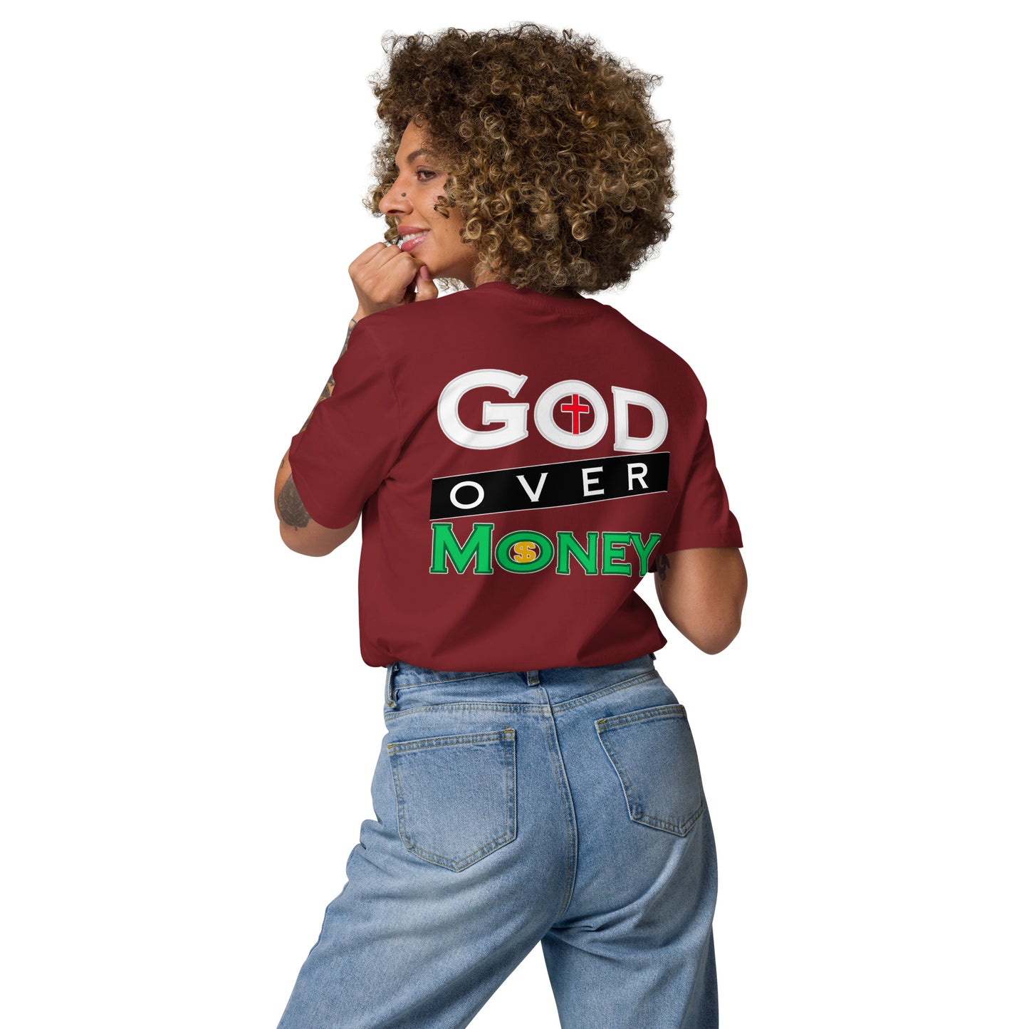 Luke 16:13 - Unisex Organic Cotton T-shirt