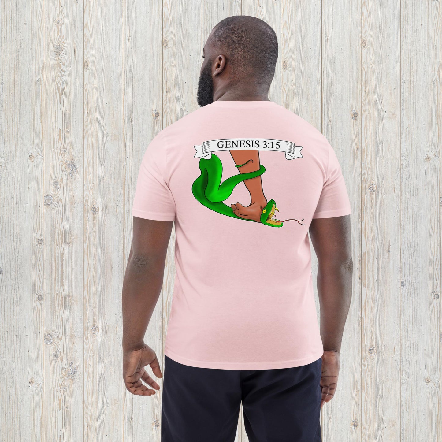 Genesis 3:15 - Unisex Organic Cotton T-shirt
