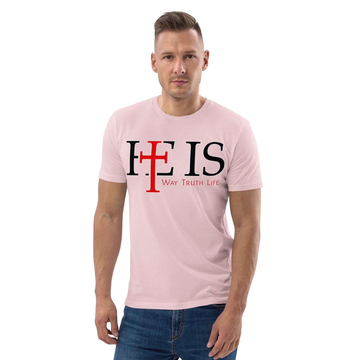 Way Truth Life - John 14:6 - Unisex Organic Cotton T-shirt