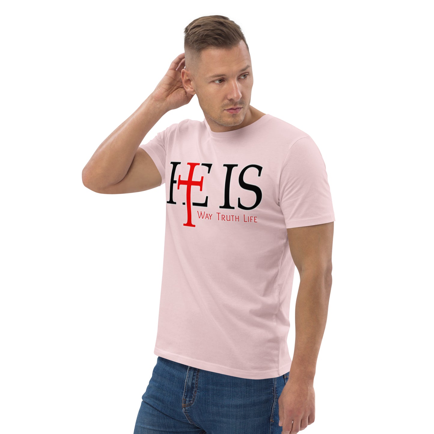 Way Truth Life - John 14:6 - Unisex Organic Cotton T-shirt