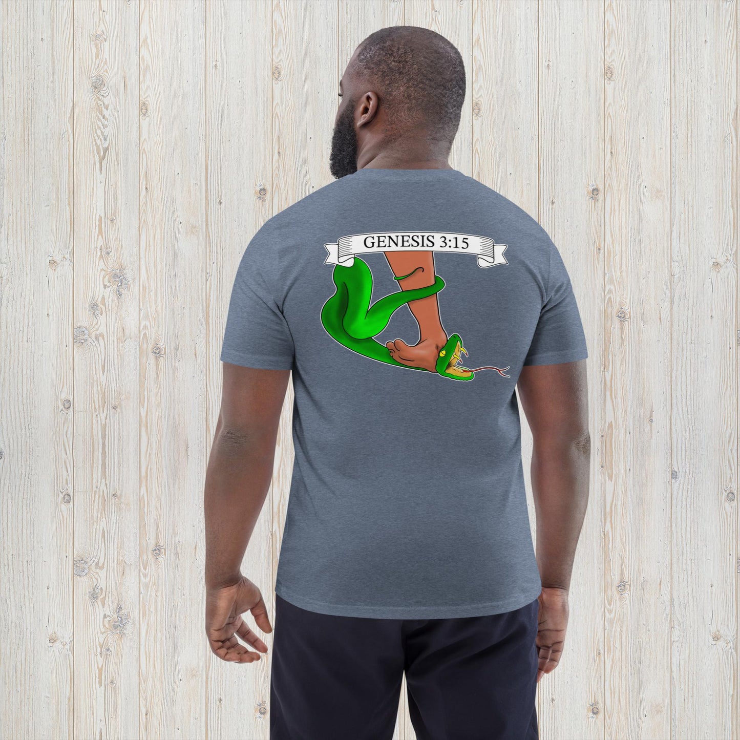 Genesis 3:15 - Unisex Organic Cotton T-shirt