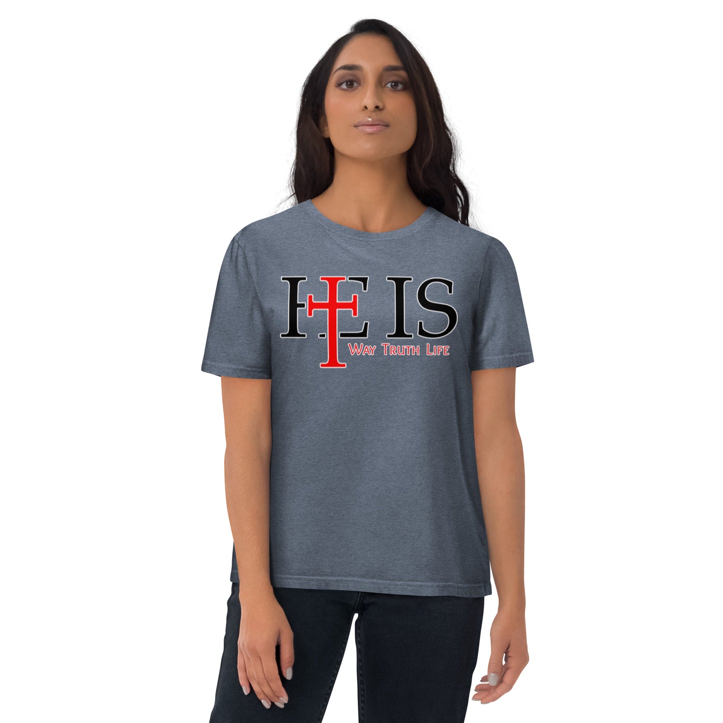 Way Truth Life - John 14:6 - Unisex Organic Cotton T-shirt