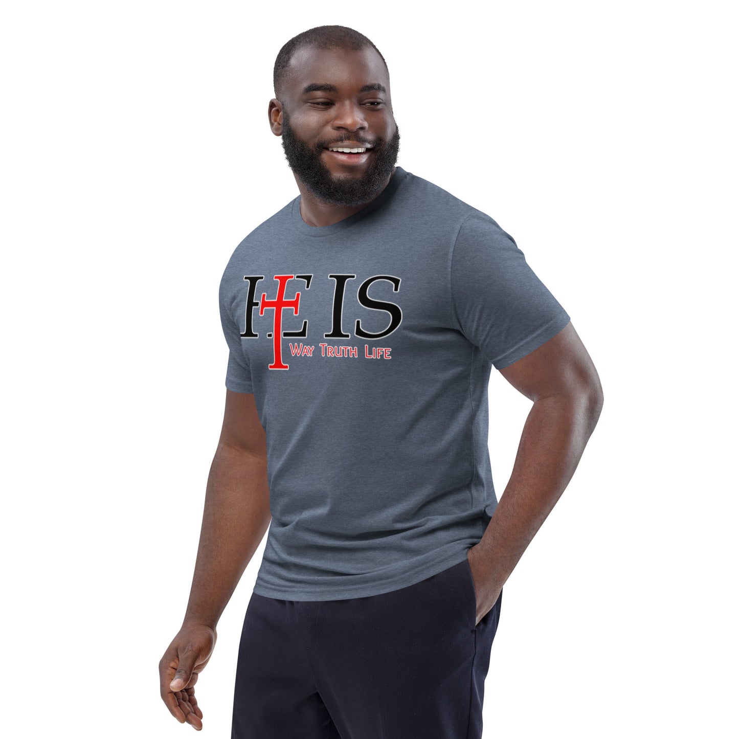 Way Truth Life - John 14:6 - Unisex Organic Cotton T-shirt