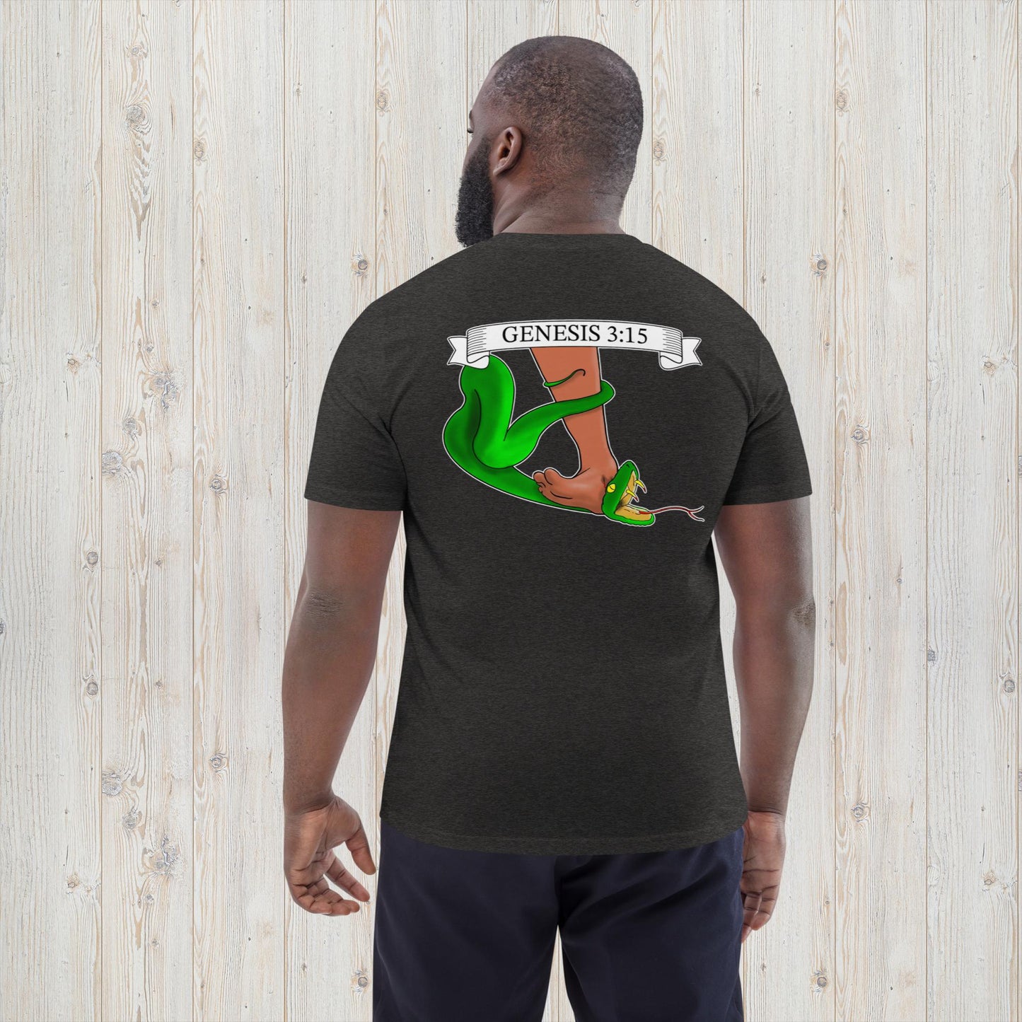 Genesis 3:15 - Unisex Organic Cotton T-shirt
