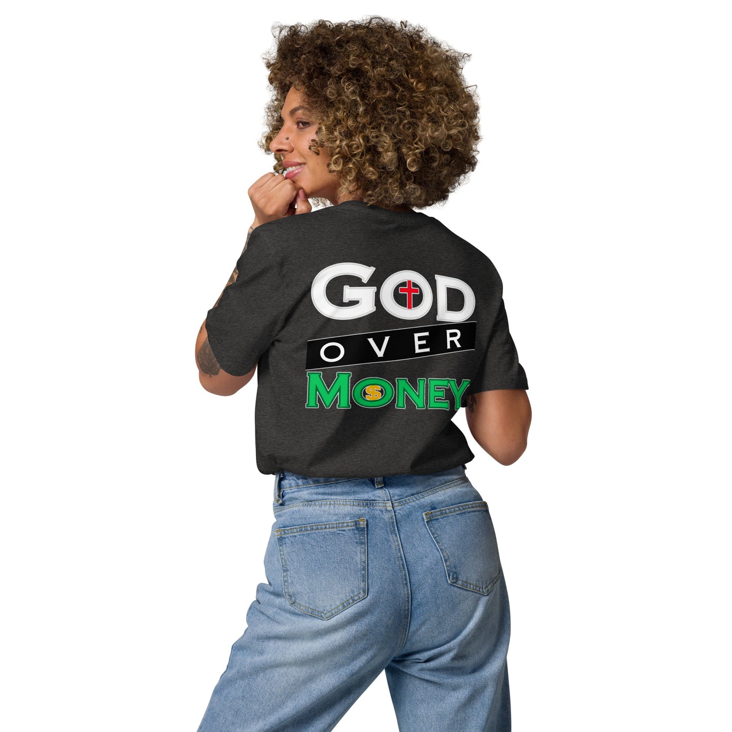 Luke 16:13 - Unisex Organic Cotton T-shirt