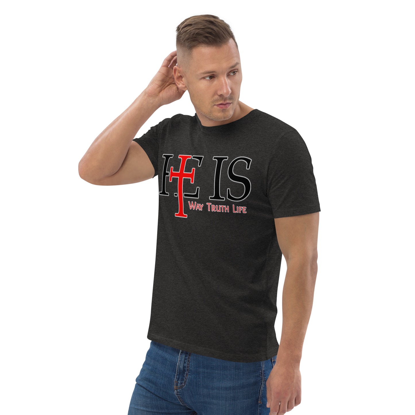Way Truth Life - John 14:6 - Unisex Organic Cotton T-shirt
