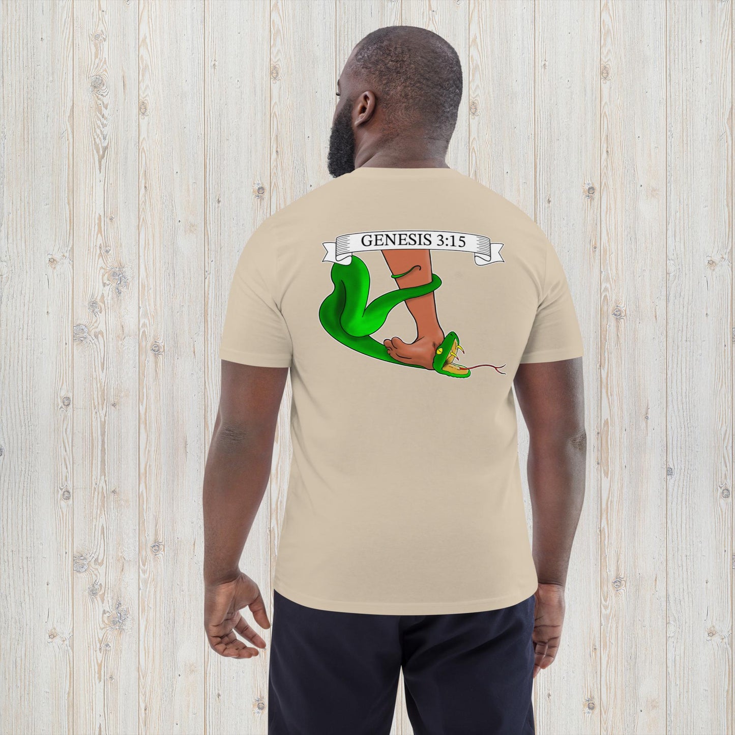 Genesis 3:15 - Unisex Organic Cotton T-shirt