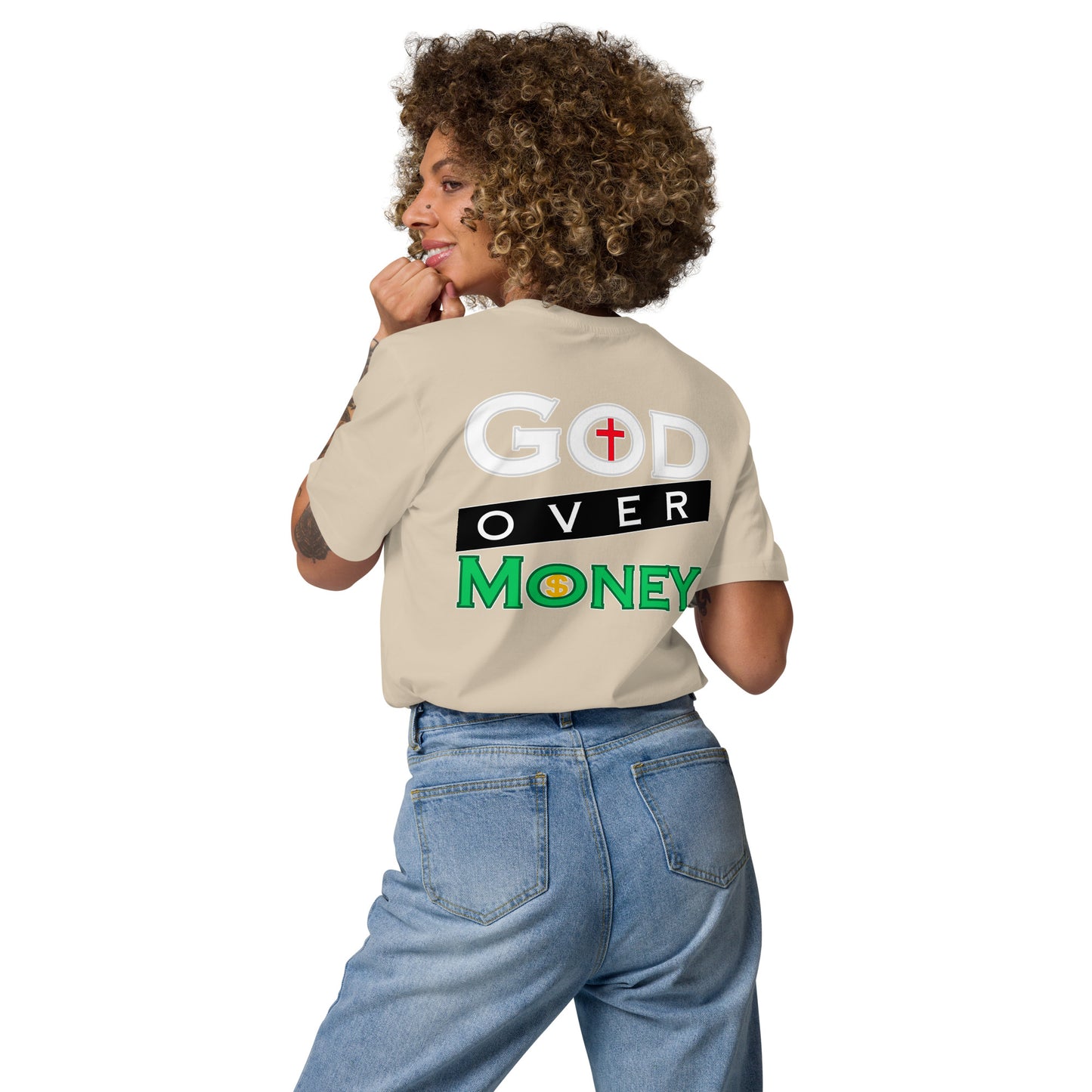 Luke 16:13 - Unisex Organic Cotton T-shirt