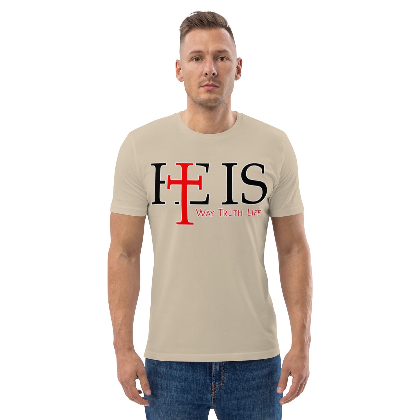 Way Truth Life - John 14:6 - Unisex Organic Cotton T-shirt