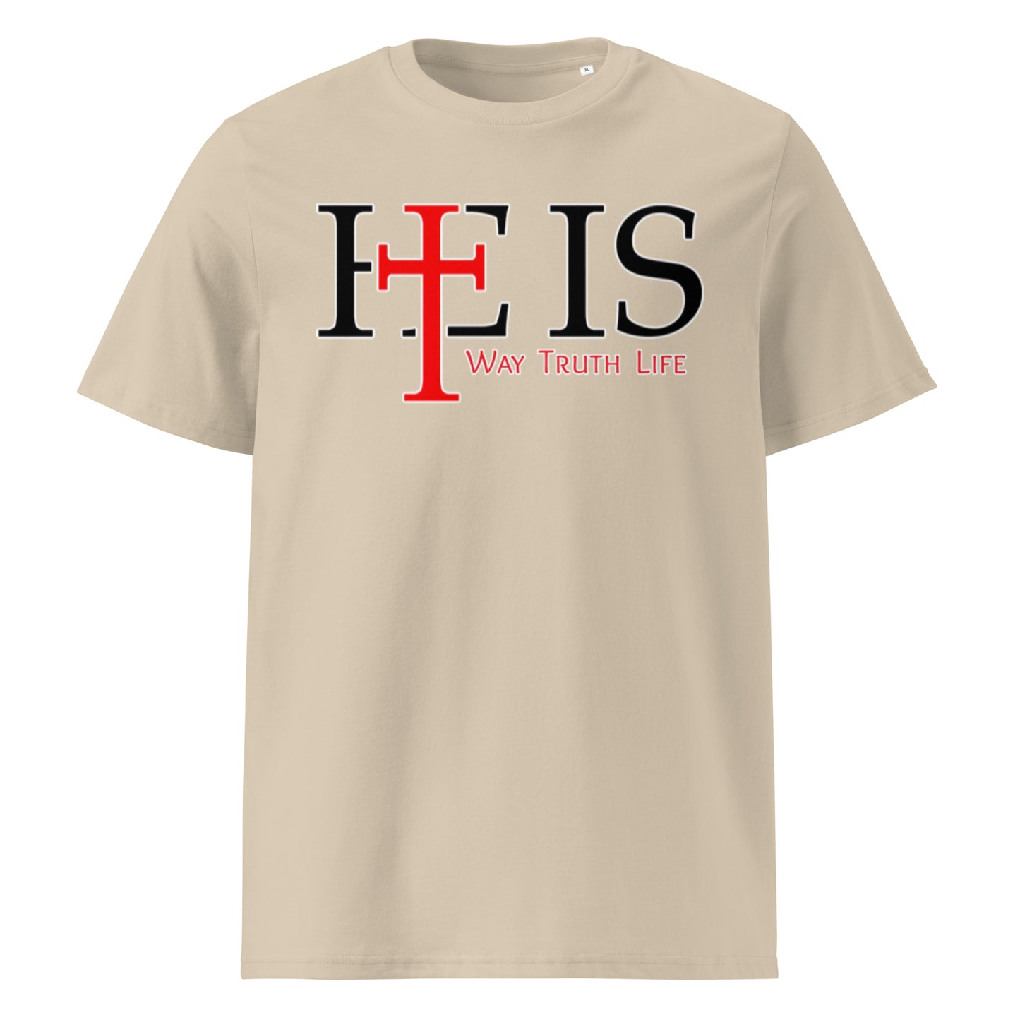 Way Truth Life - John 14:6 - Unisex Organic Cotton T-shirt