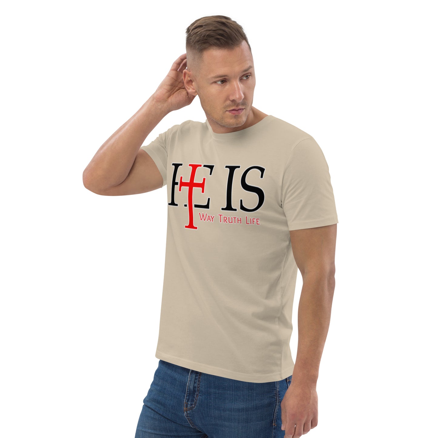 Way Truth Life - John 14:6 - Unisex Organic Cotton T-shirt