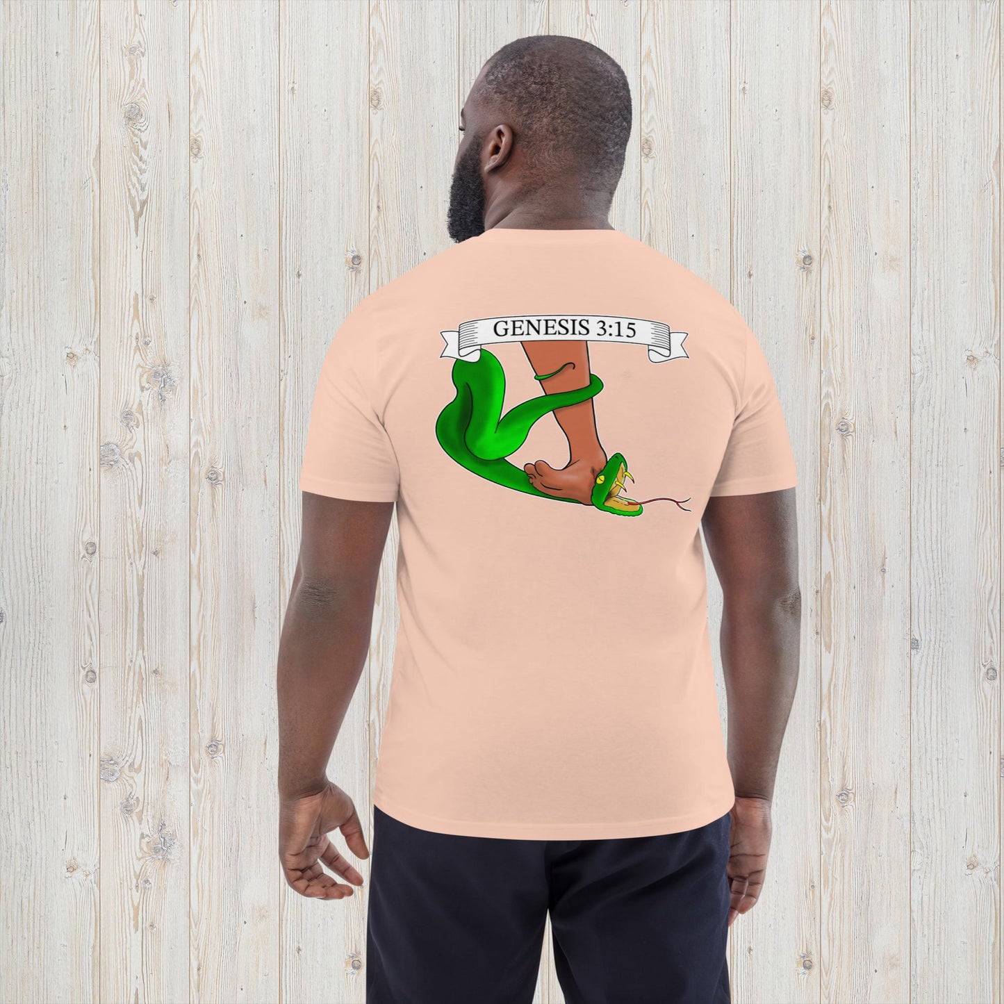 Genesis 3:15 - Unisex Organic Cotton T-shirt