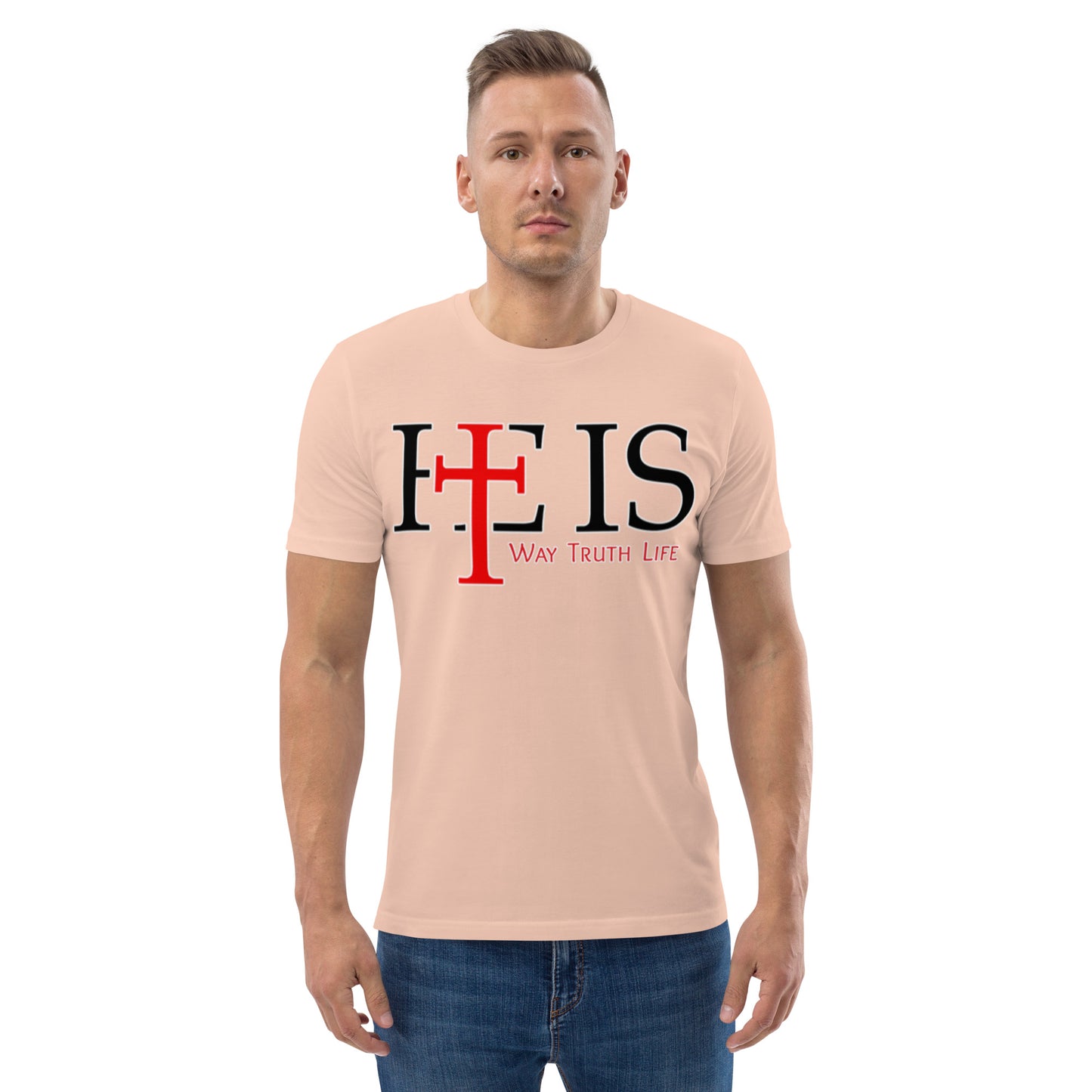 Way Truth Life - John 14:6 - Unisex Organic Cotton T-shirt