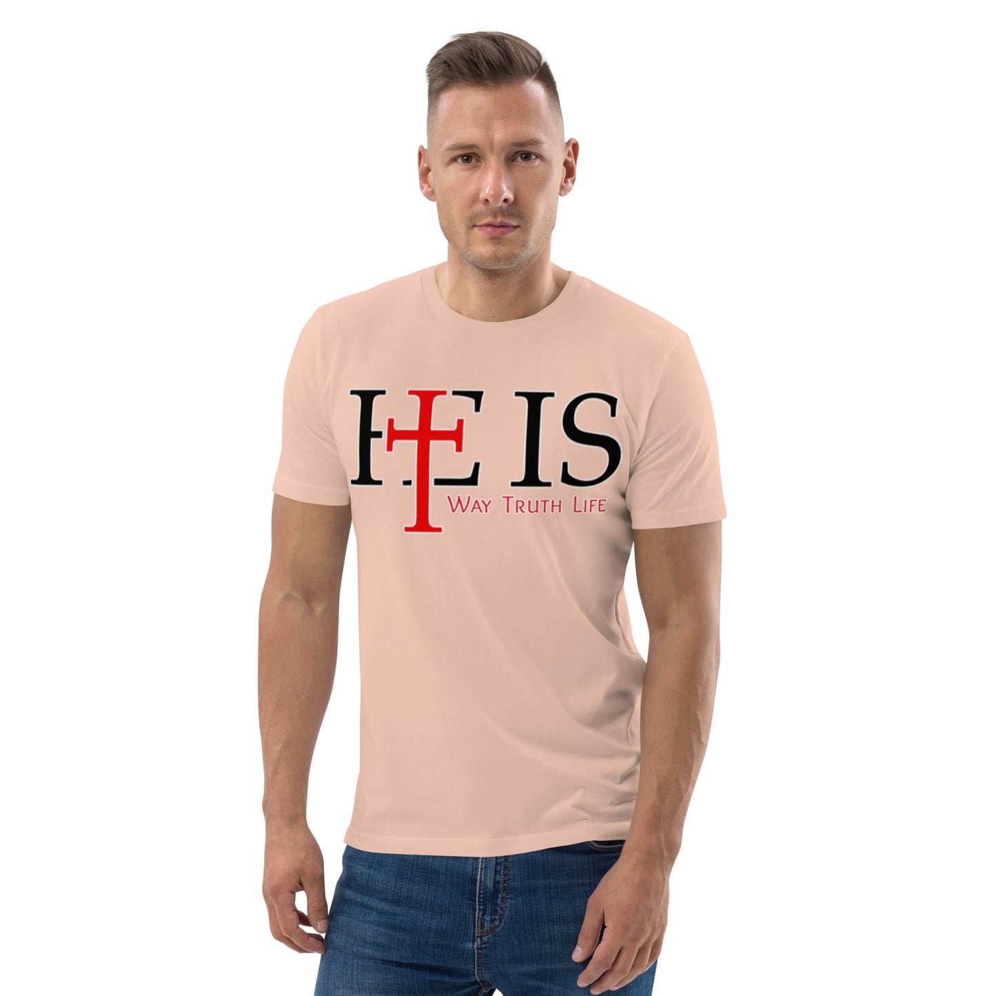 Way Truth Life - John 14:6 - Unisex Organic Cotton T-shirt