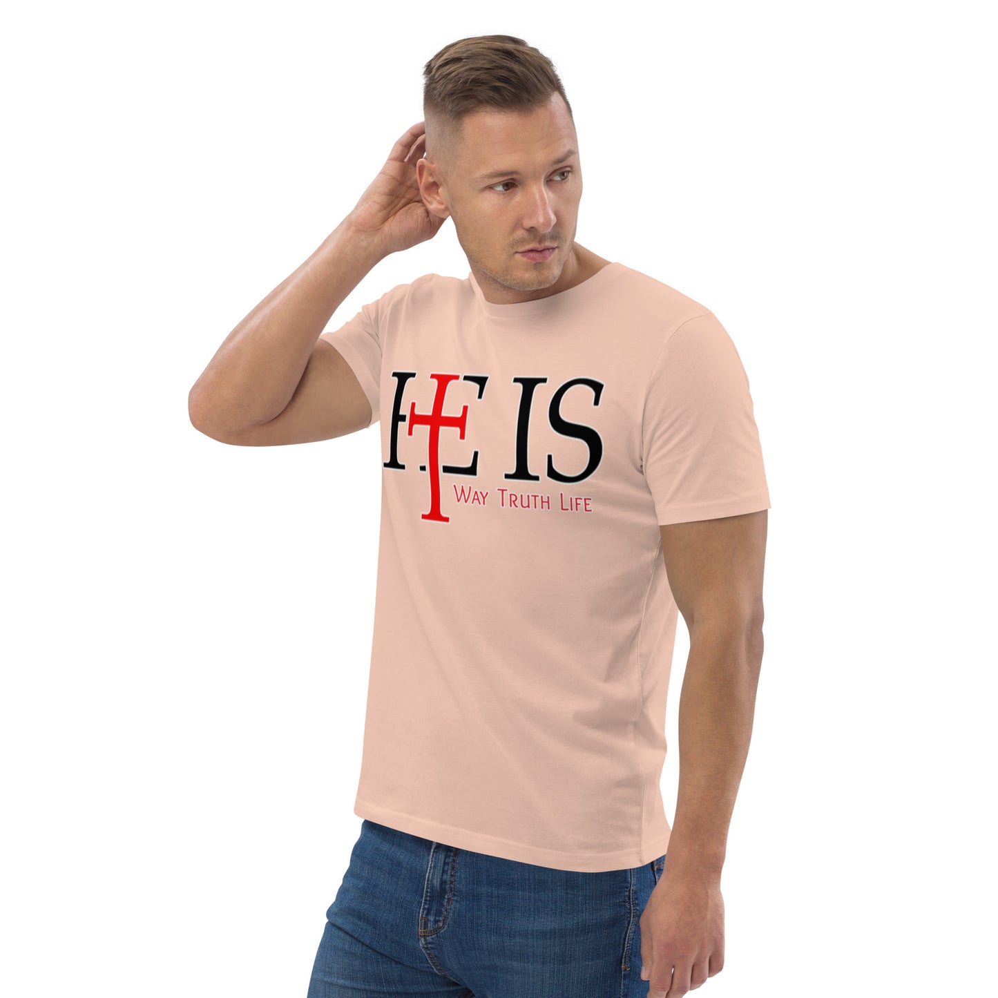 Way Truth Life - John 14:6 - Unisex Organic Cotton T-shirt