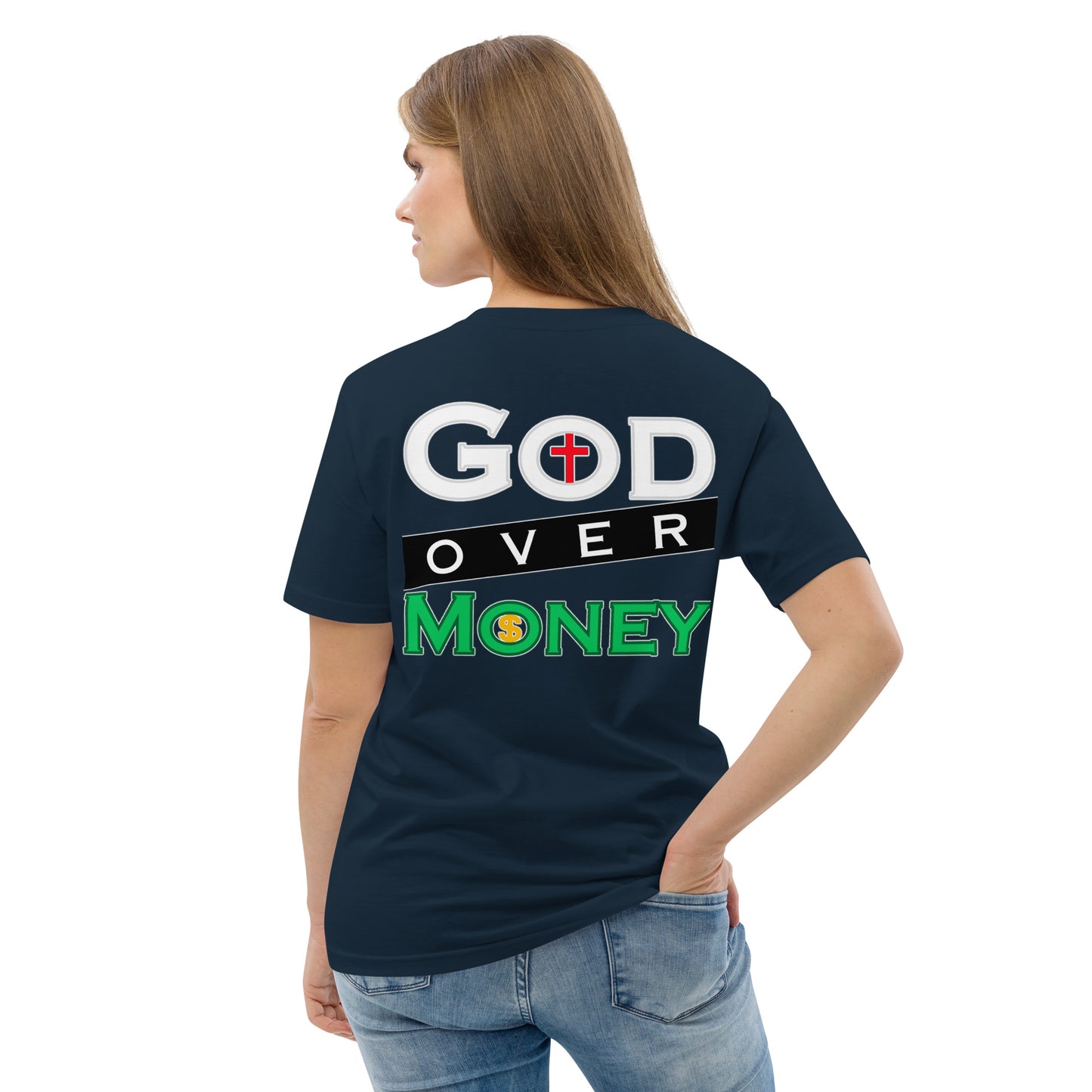 Luke 16:13 - Unisex Organic Cotton T-shirt
