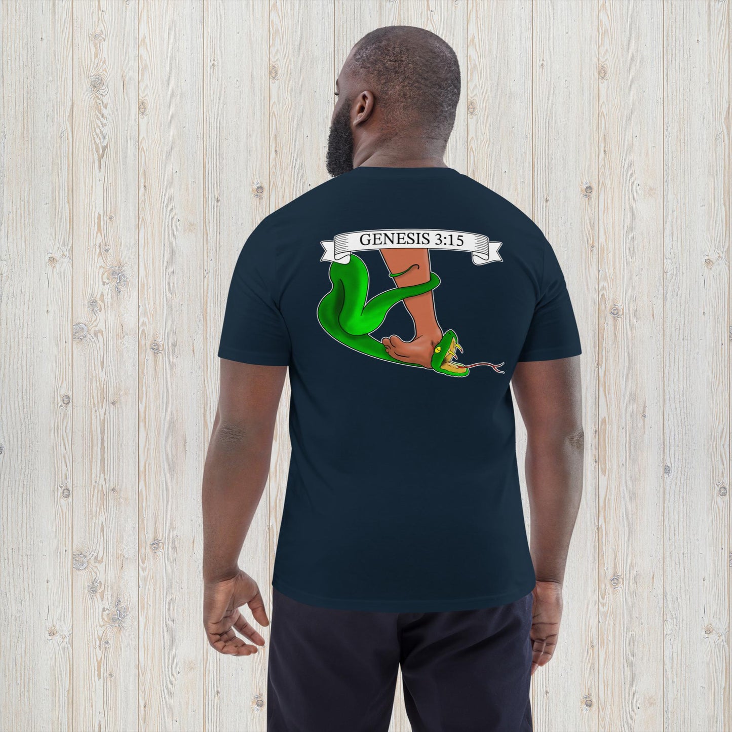 Genesis 3:15 - Unisex Organic Cotton T-shirt