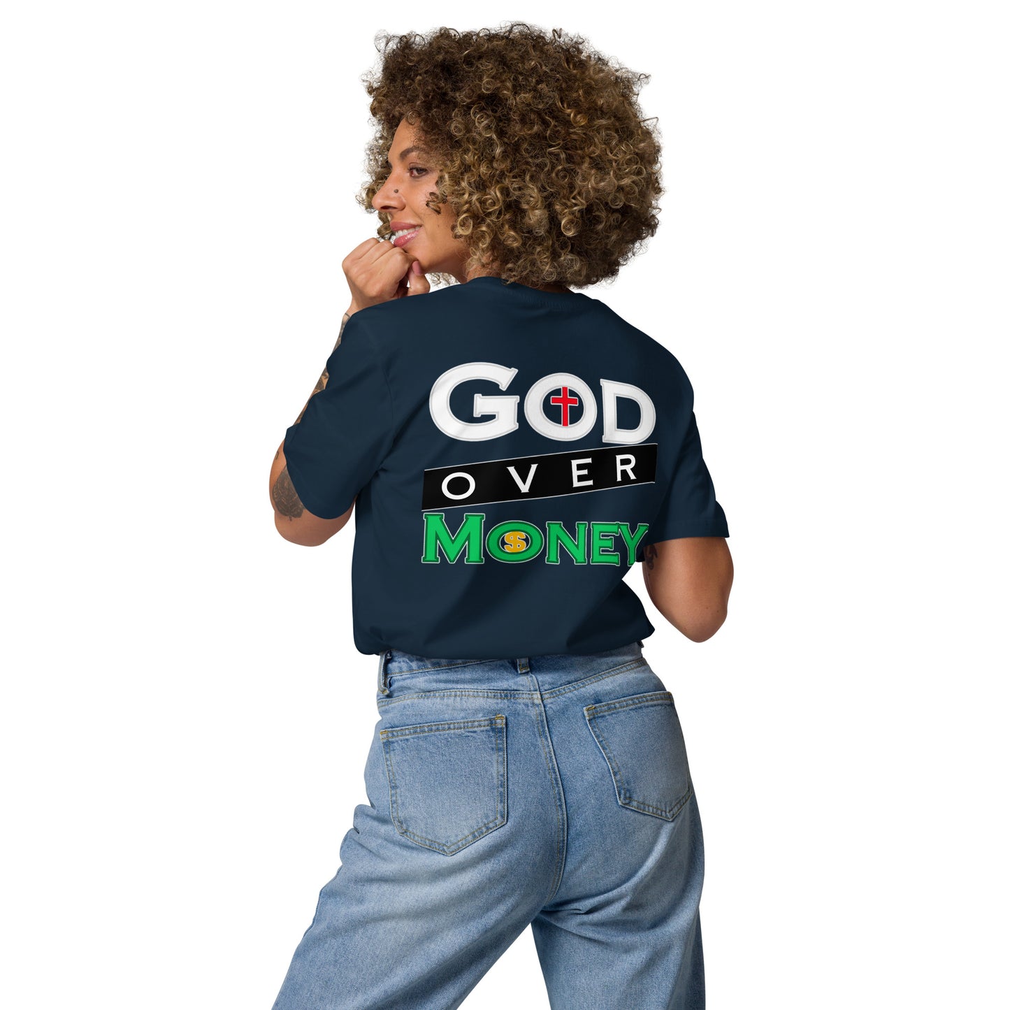 Luke 16:13 - Unisex Organic Cotton T-shirt