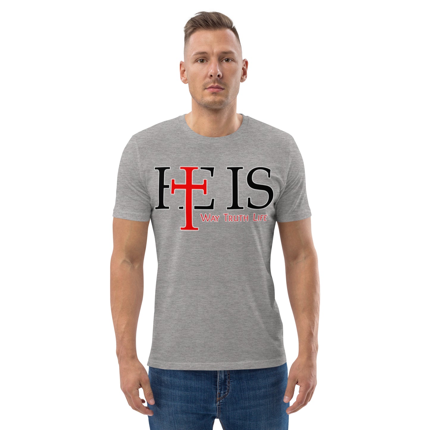 Way Truth Life - John 14:6 - Unisex Organic Cotton T-shirt