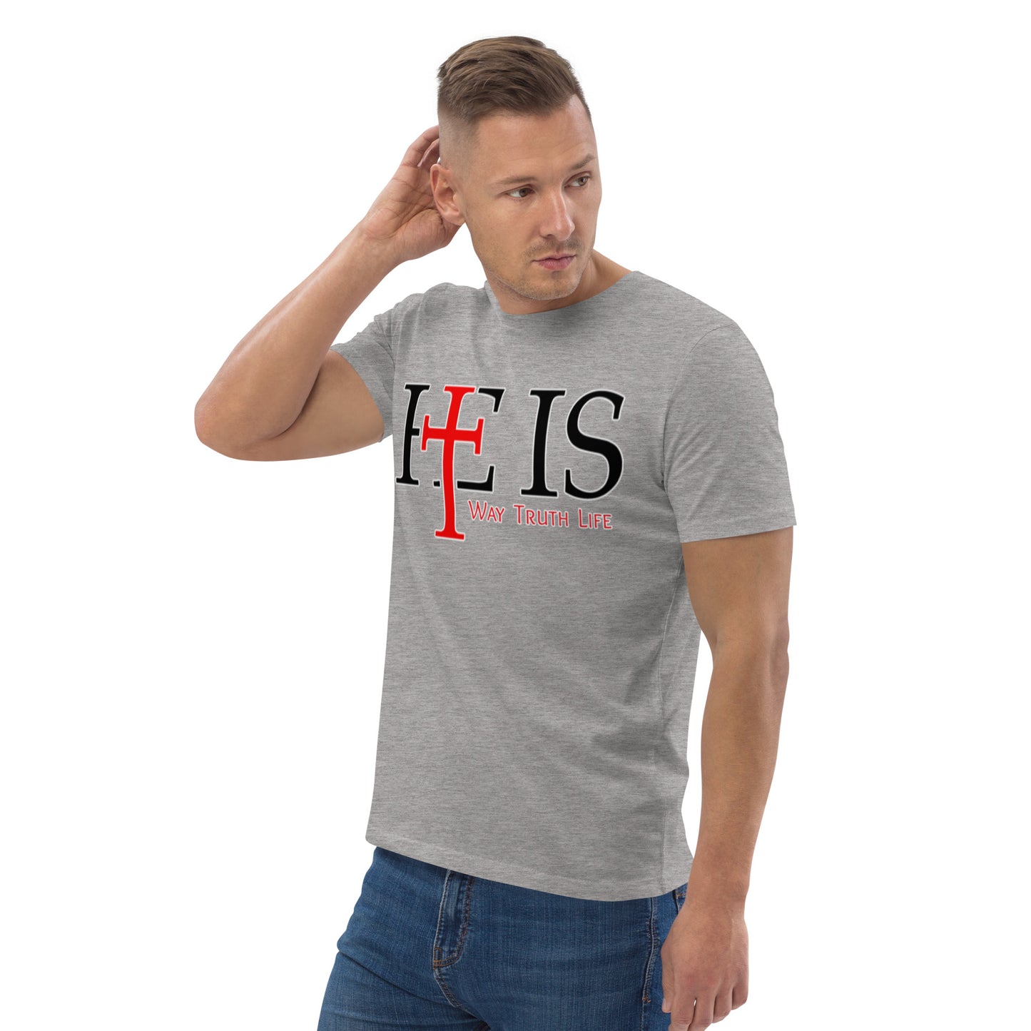 Way Truth Life - John 14:6 - Unisex Organic Cotton T-shirt