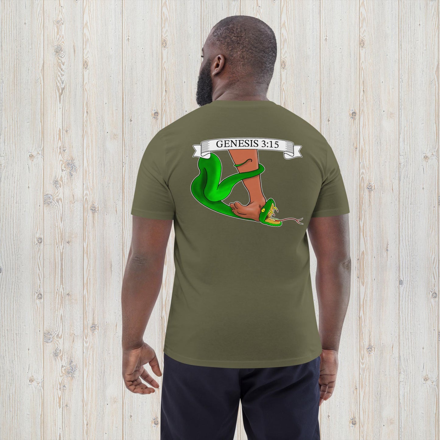 Genesis 3:15 - Unisex Organic Cotton T-shirt