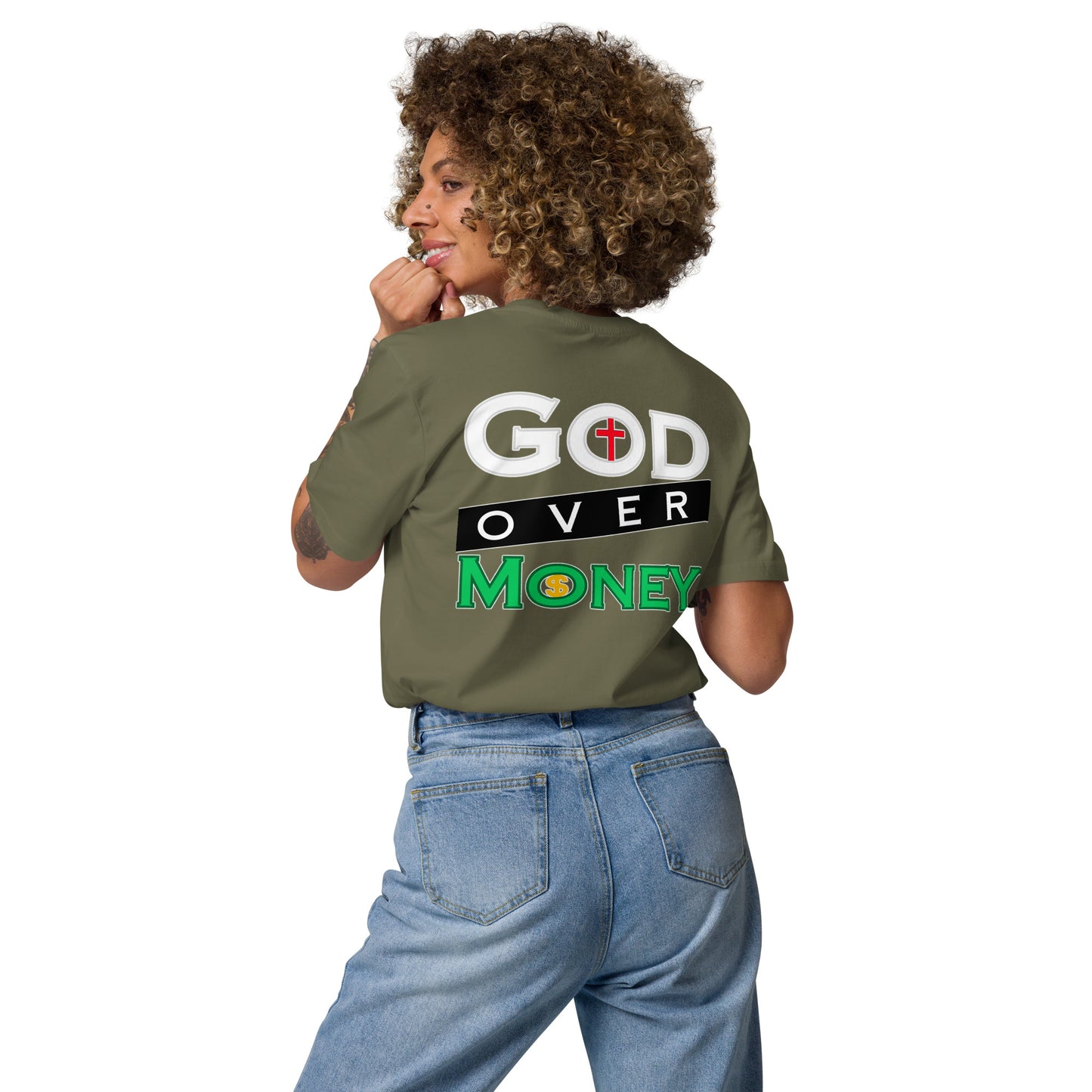 Luke 16:13 - Unisex Organic Cotton T-shirt