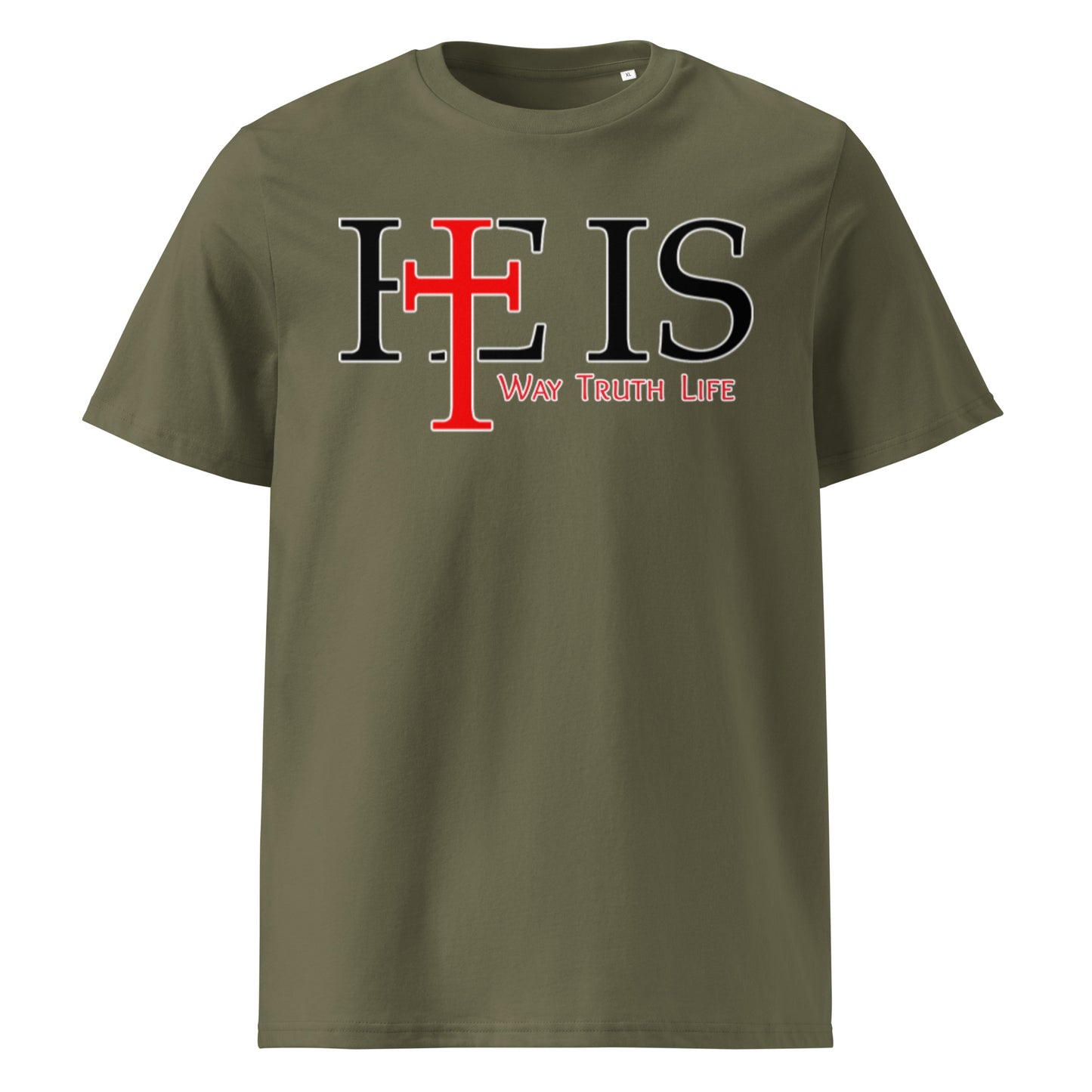 Way Truth Life - John 14:6 - Unisex Organic Cotton T-shirt
