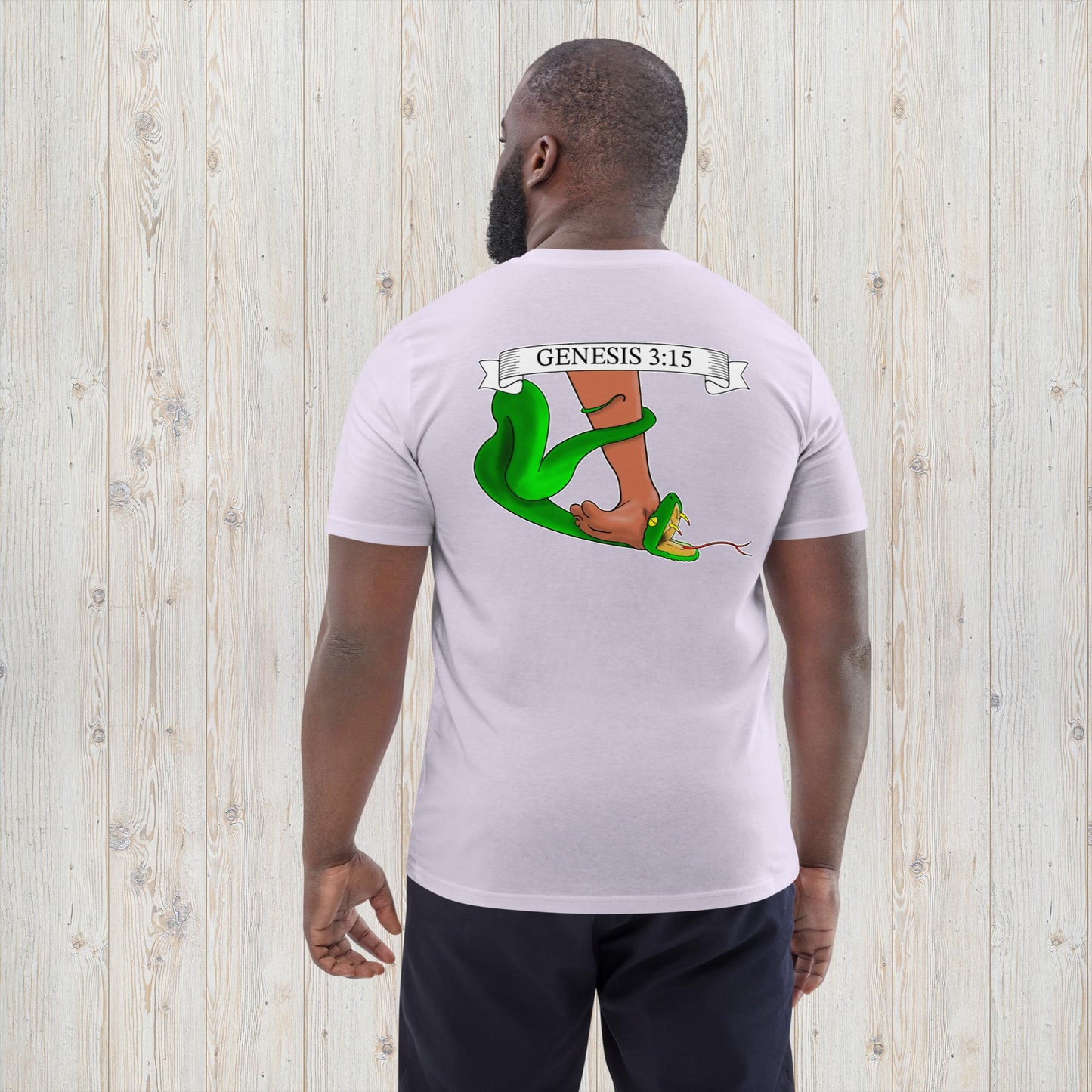 Genesis 3:15 - Unisex Organic Cotton T-shirt