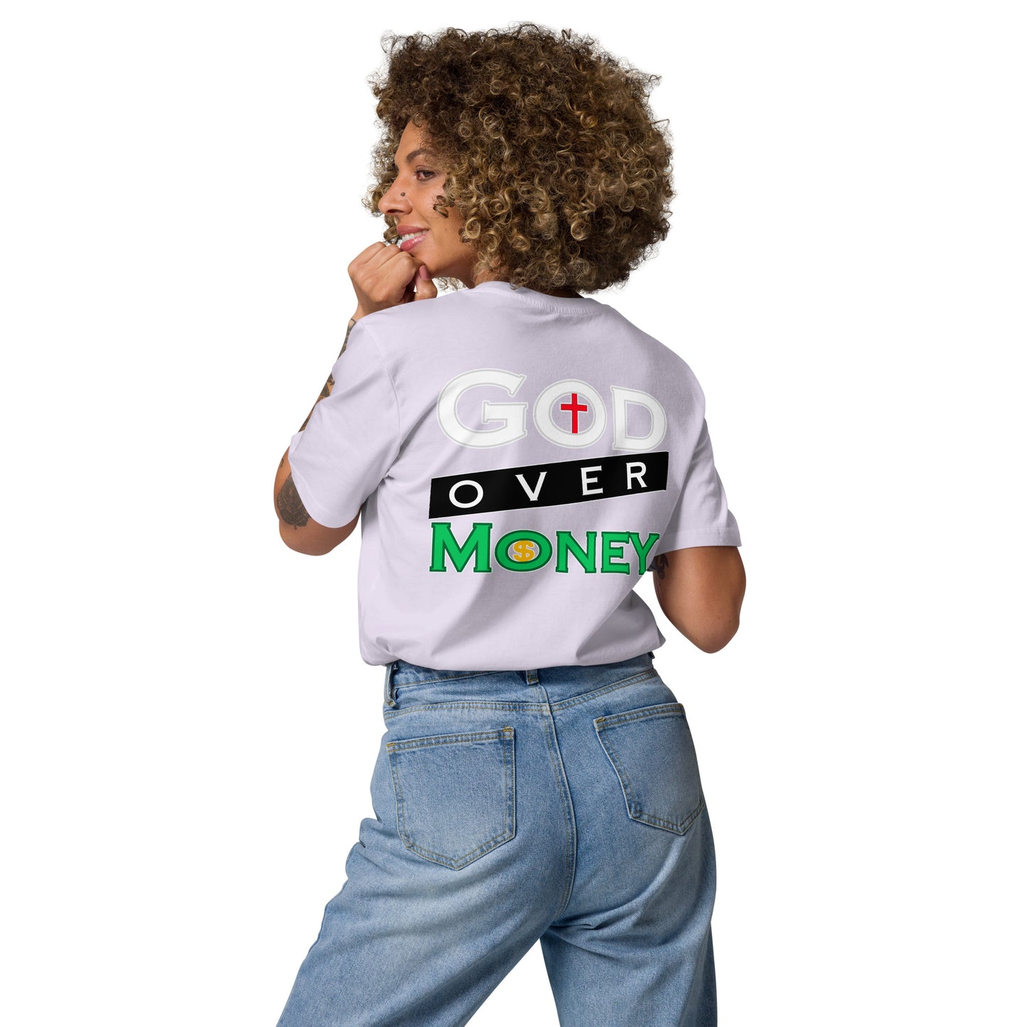 Luke 16:13 - Unisex Organic Cotton T-shirt