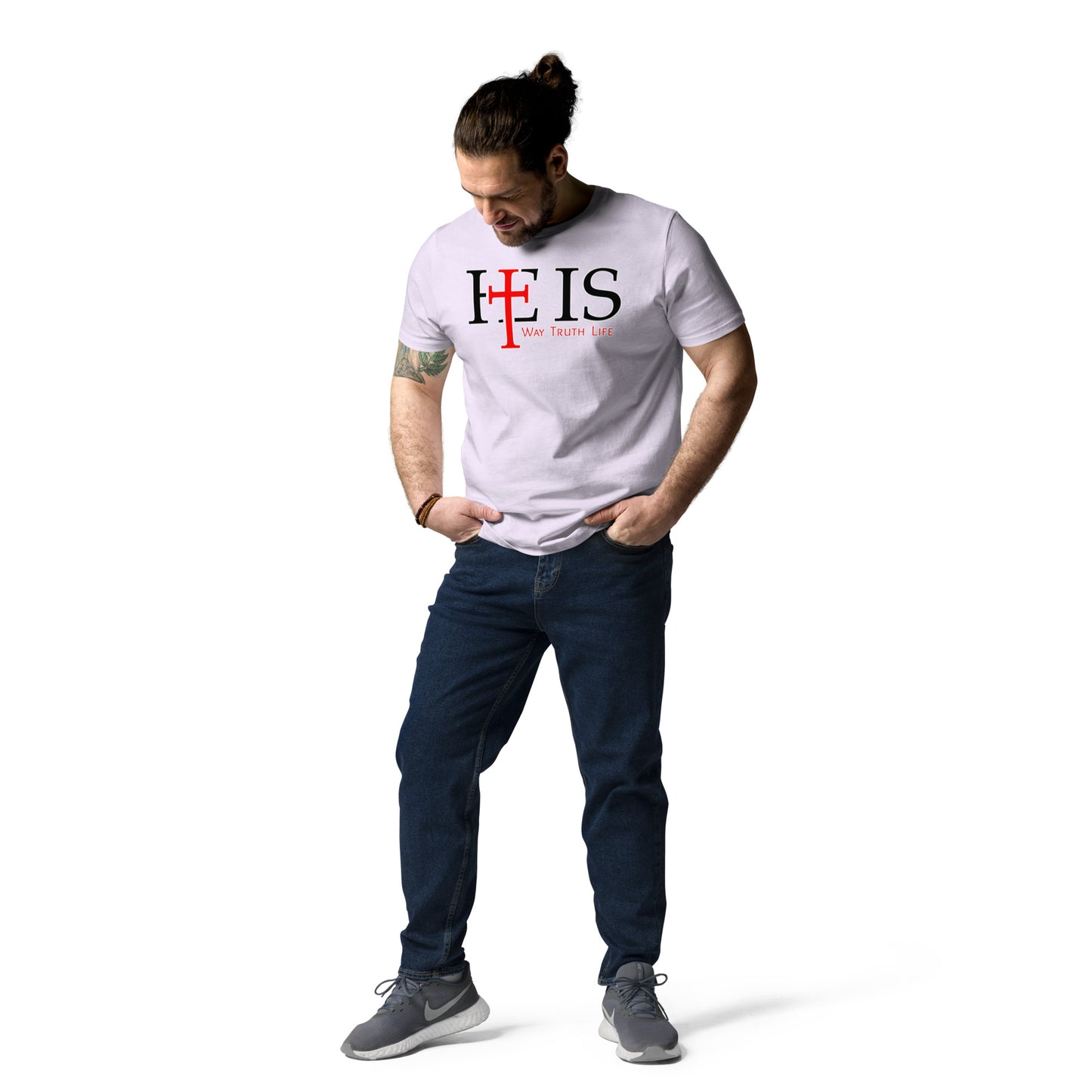 Way Truth Life - John 14:6 - Unisex Organic Cotton T-shirt