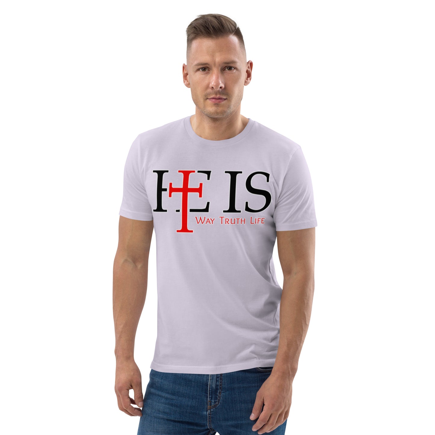 Way Truth Life - John 14:6 - Unisex Organic Cotton T-shirt