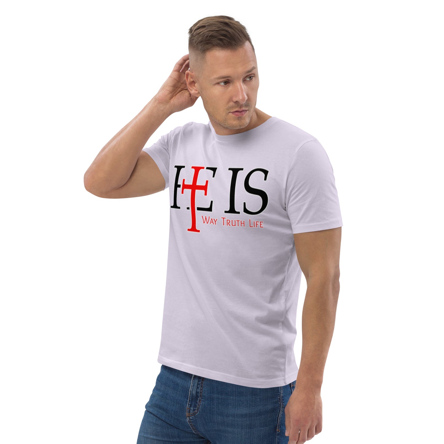 Way Truth Life - John 14:6 - Unisex Organic Cotton T-shirt