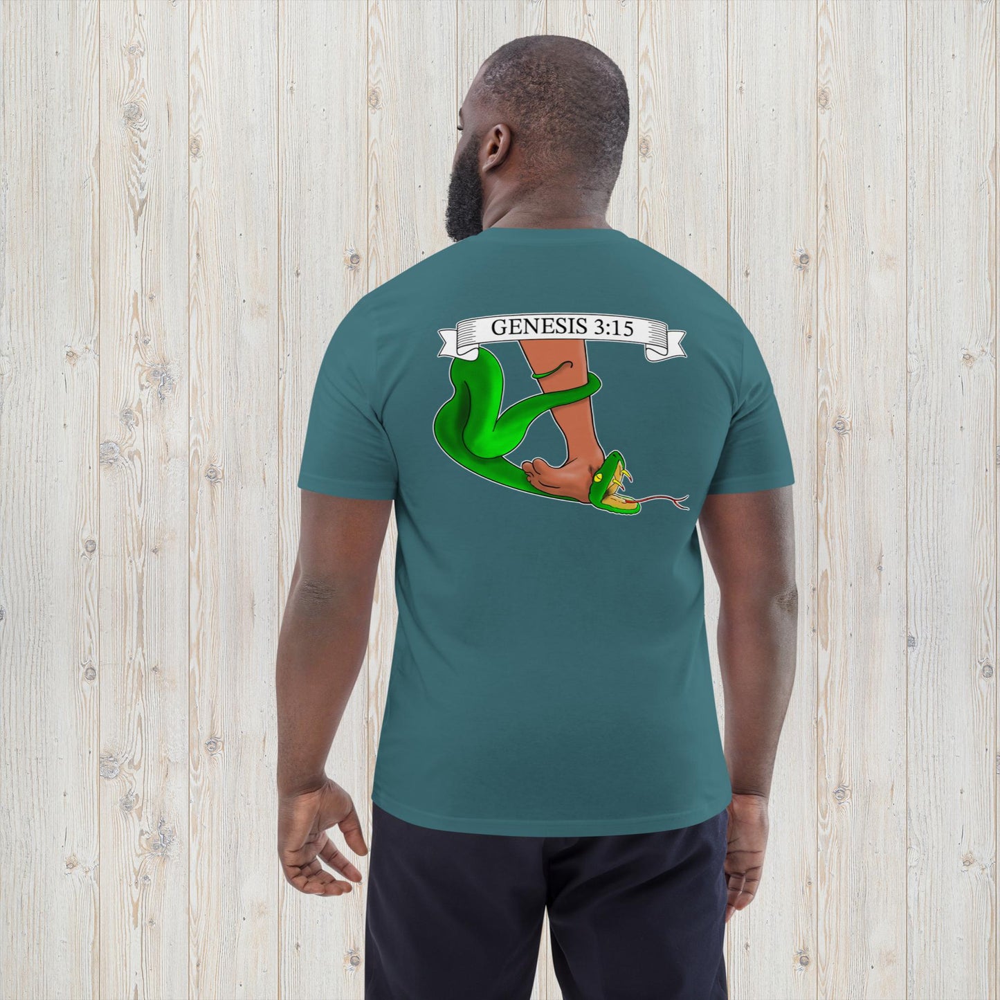 Genesis 3:15 - Unisex Organic Cotton T-shirt