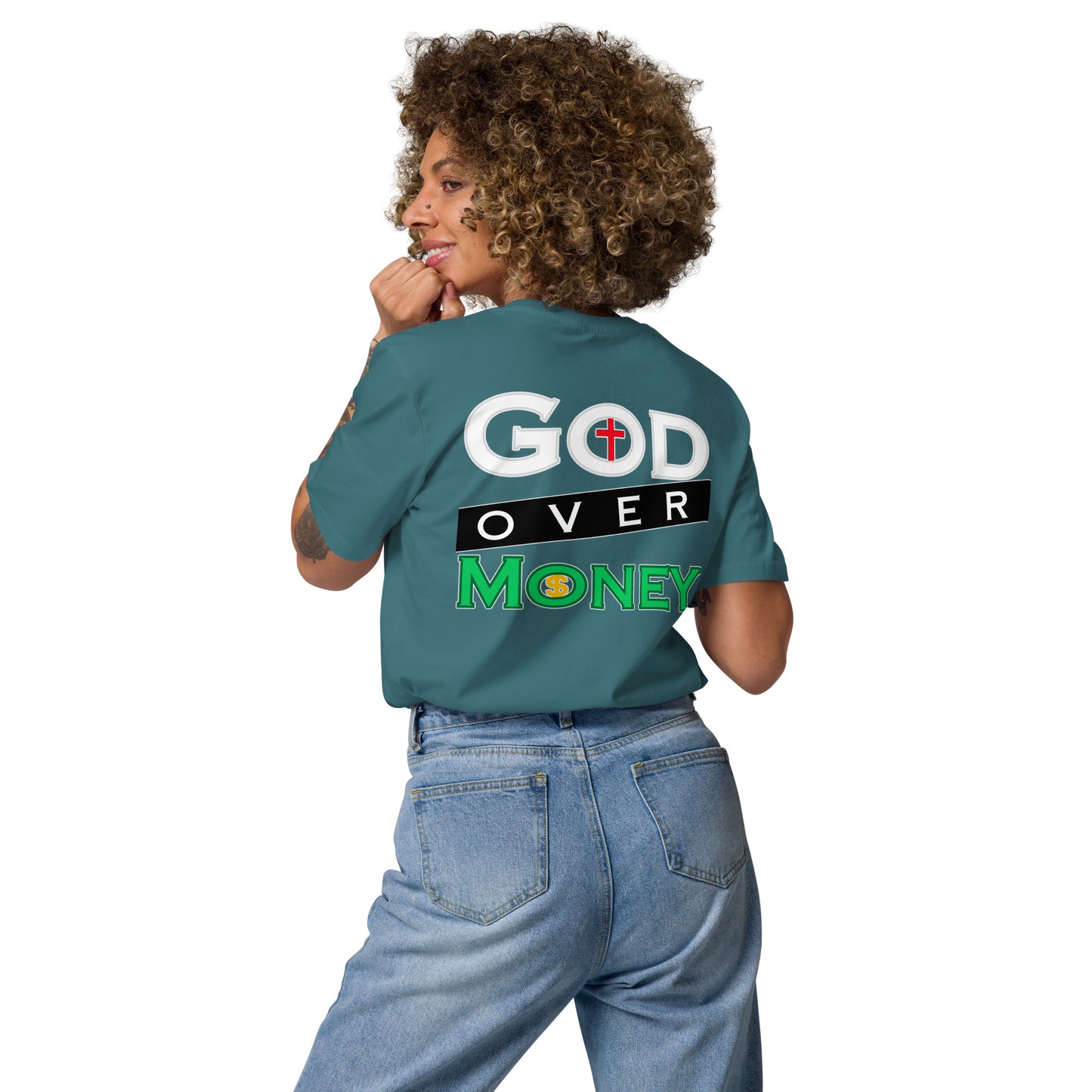 Luke 16:13 - Unisex Organic Cotton T-shirt