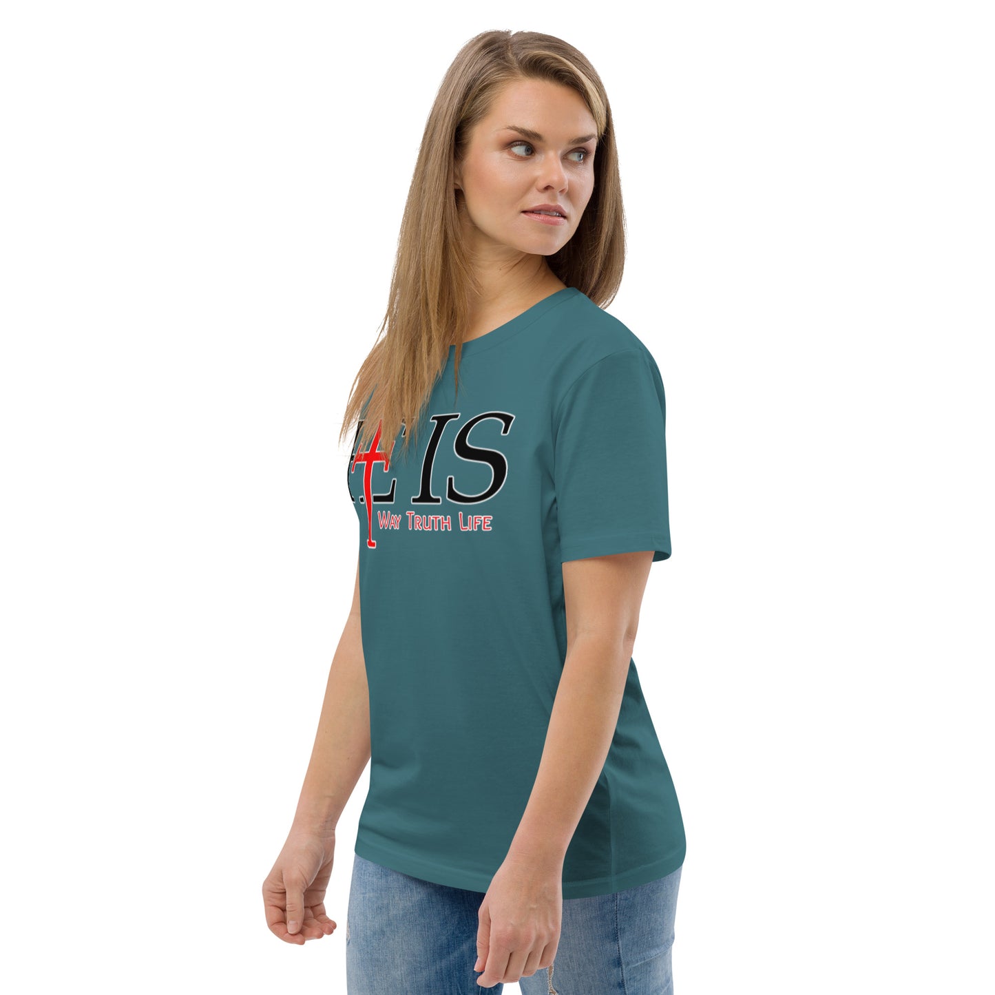 Way Truth Life - John 14:6 - Unisex Organic Cotton T-shirt