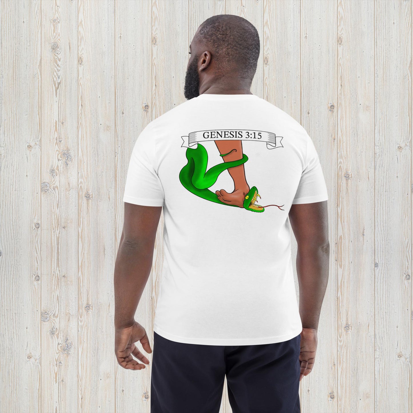Genesis 3:15 - Unisex Organic Cotton T-shirt