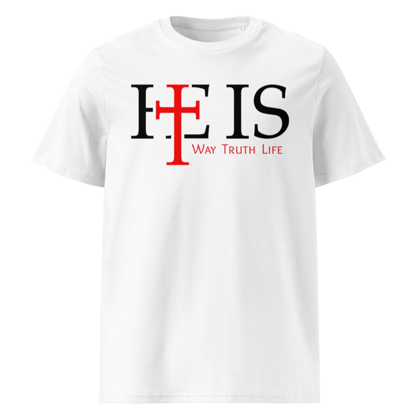 Way Truth Life - John 14:6 - Unisex Organic Cotton T-shirt
