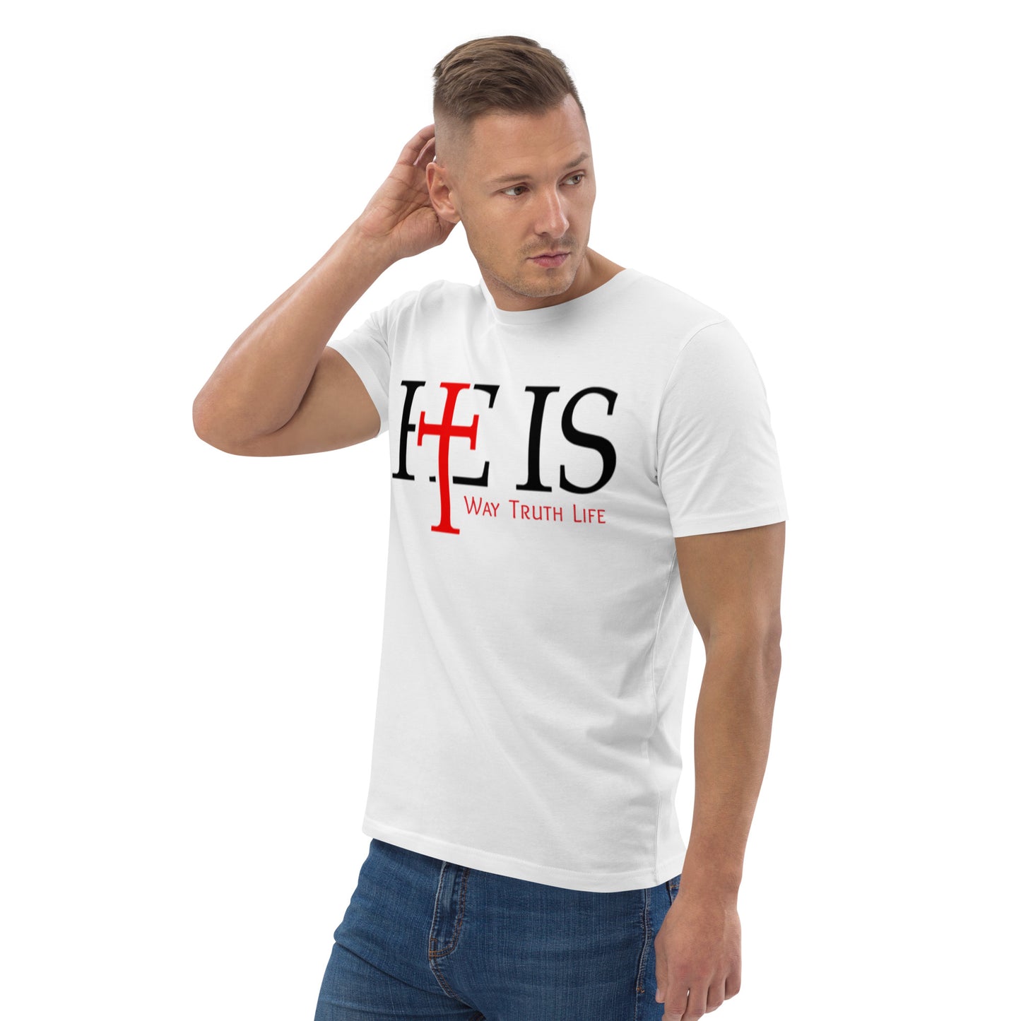 Way Truth Life - John 14:6 - Unisex Organic Cotton T-shirt